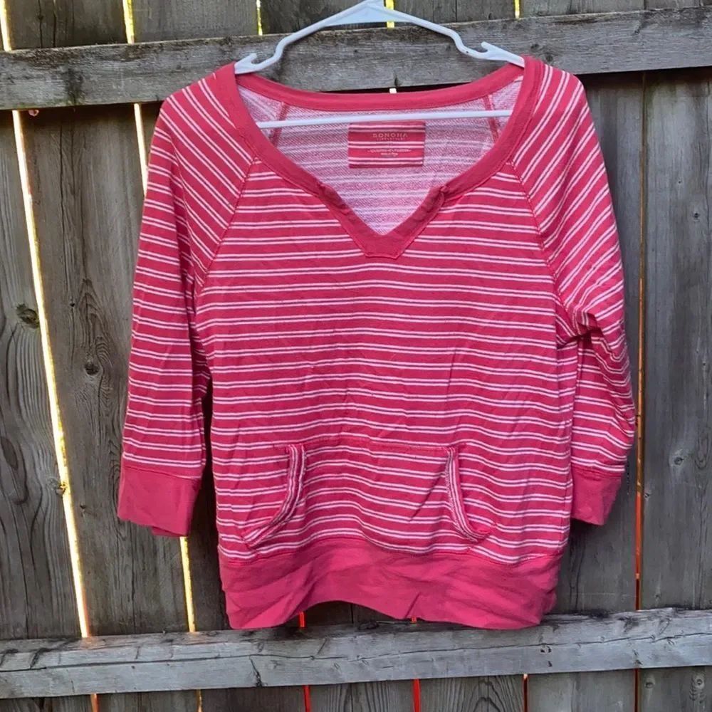 Sonoma Stripped sweatshirt sz. M